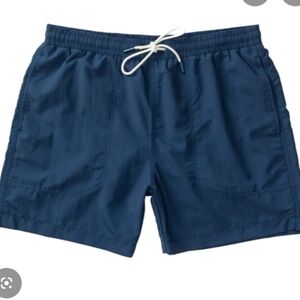 NWT Duck Head Mens 6" Mallard Swim Short | Crown Blue